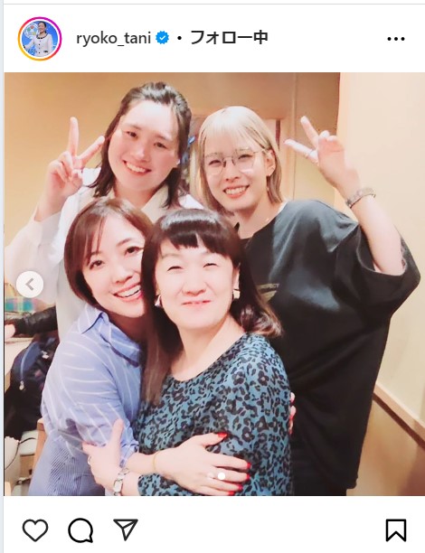 谷亮子さんのインスタグラムから
