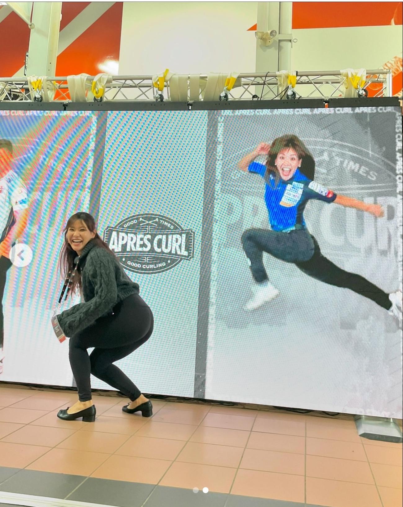 吉田知那美のインスタグラムから
