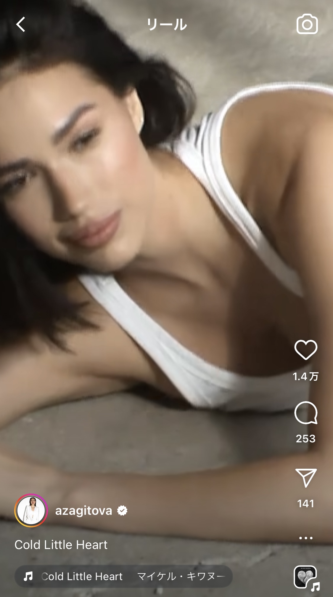 ザギトワのインスタグラムから