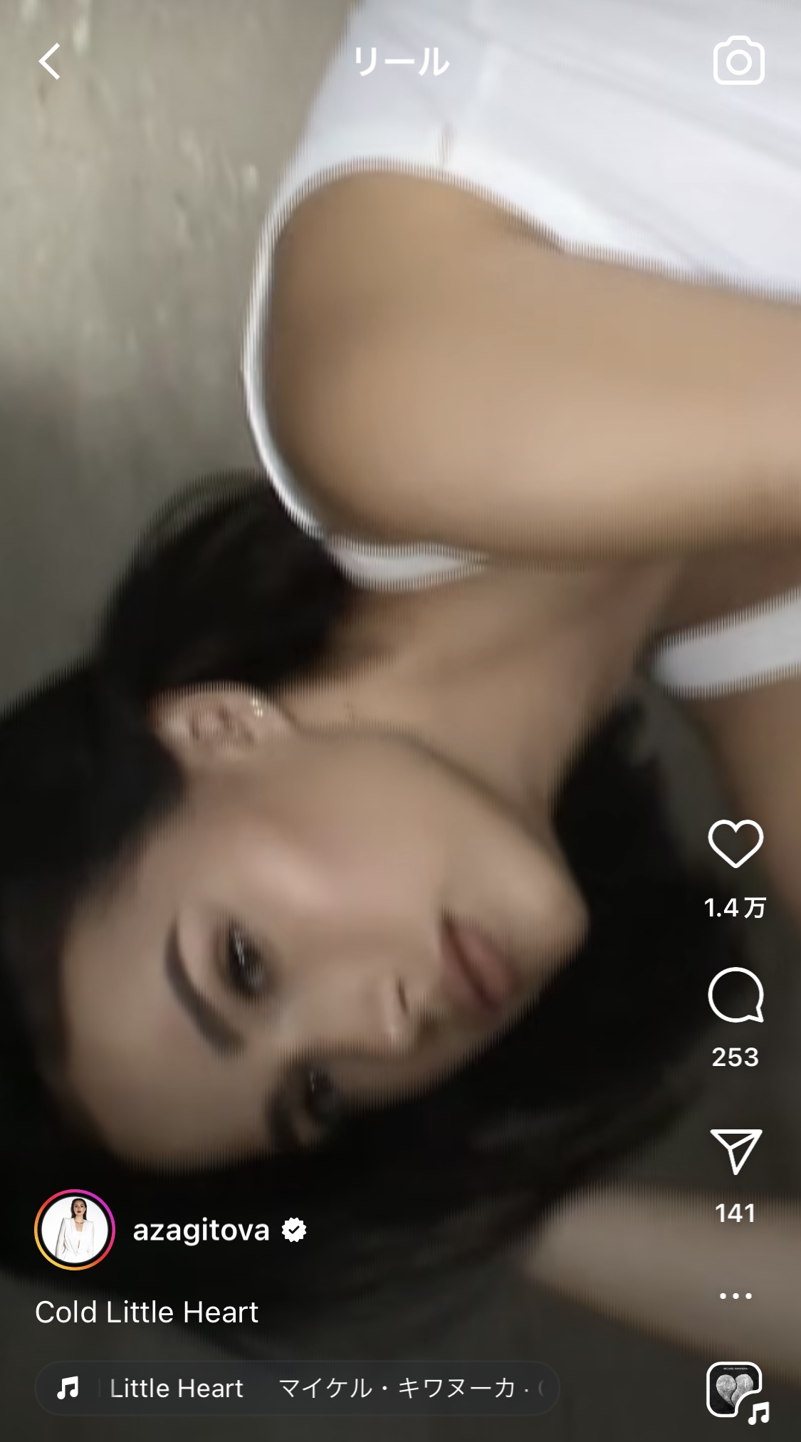 ザギトワのインスタグラムから