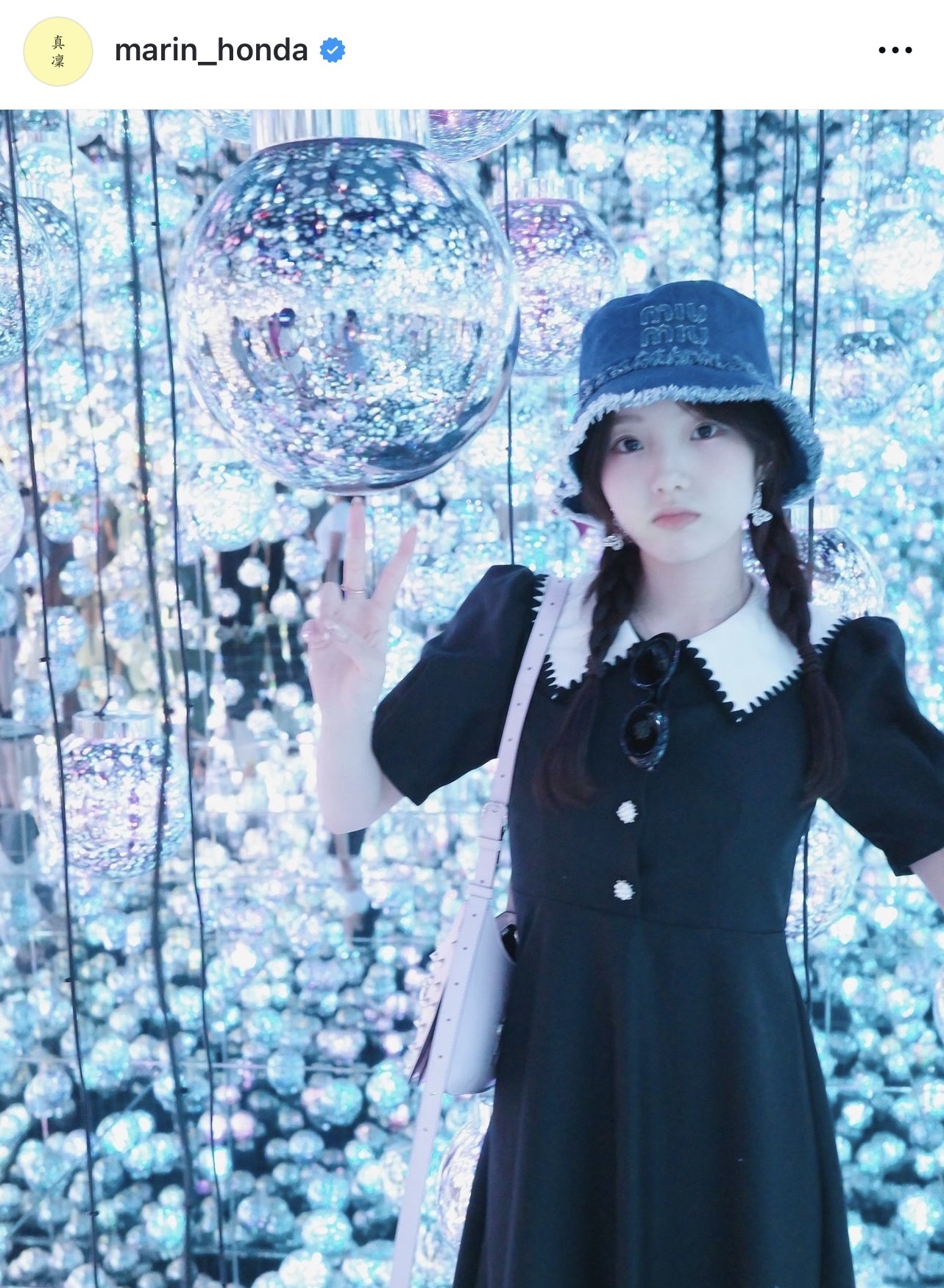 本田真凜さんのインスタグラムから