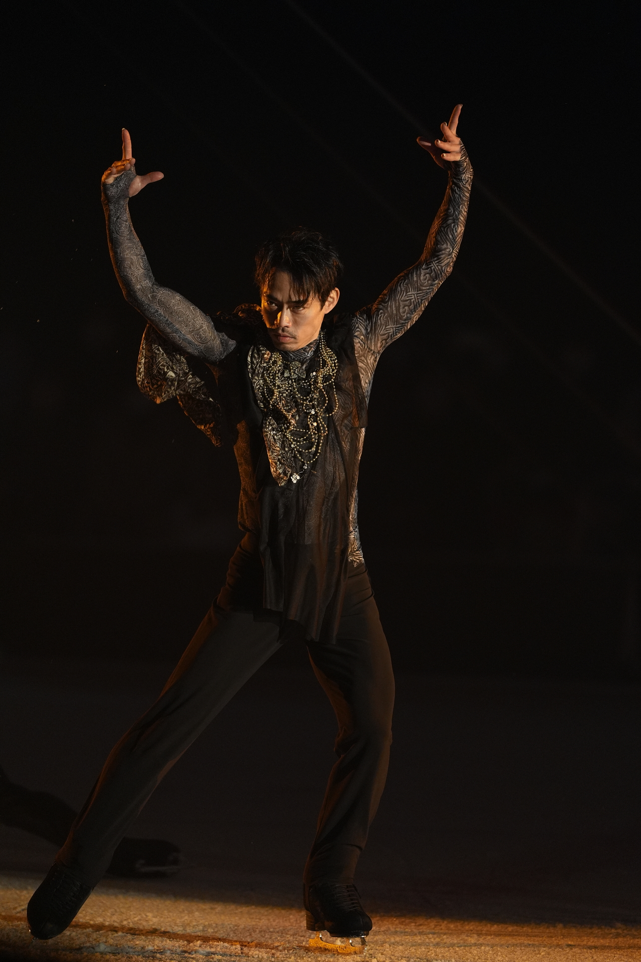 滑走屋で演じる高橋大輔さん（C）Shutterz