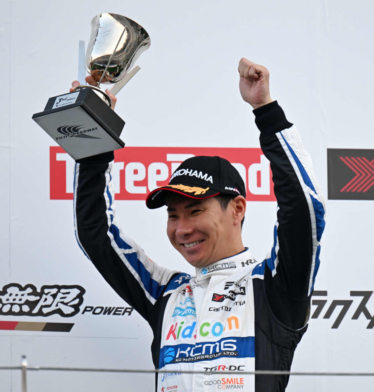 スーパーフォーミュラ第6戦で3位となった小林可夢偉（JRP提供）