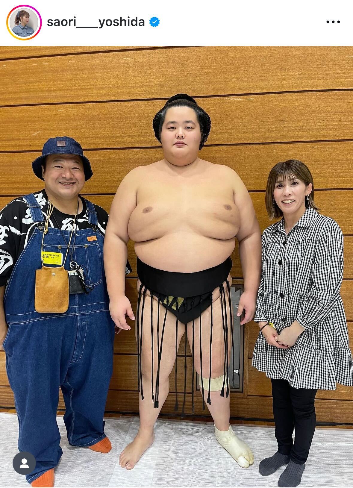 吉田沙保里のインスタグラムから