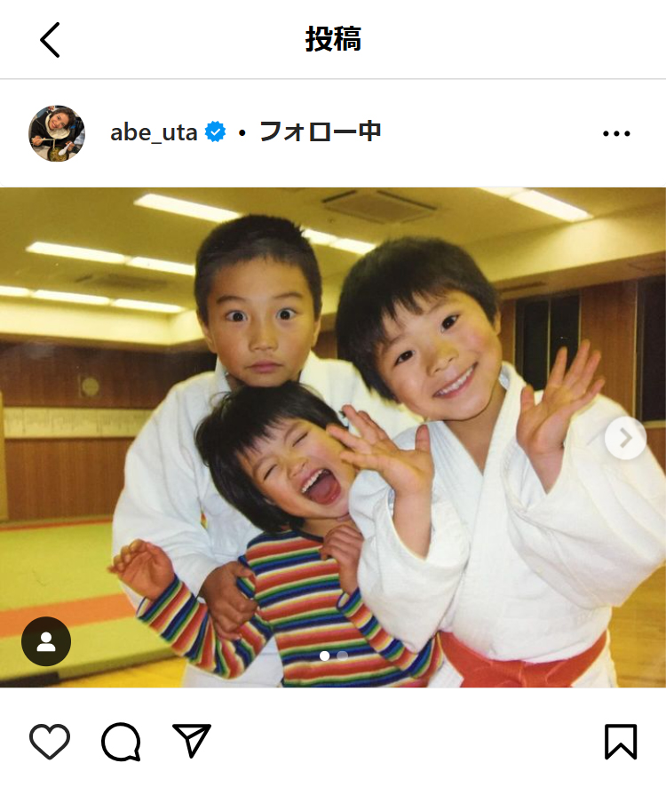 阿部詩のインスタグラムから