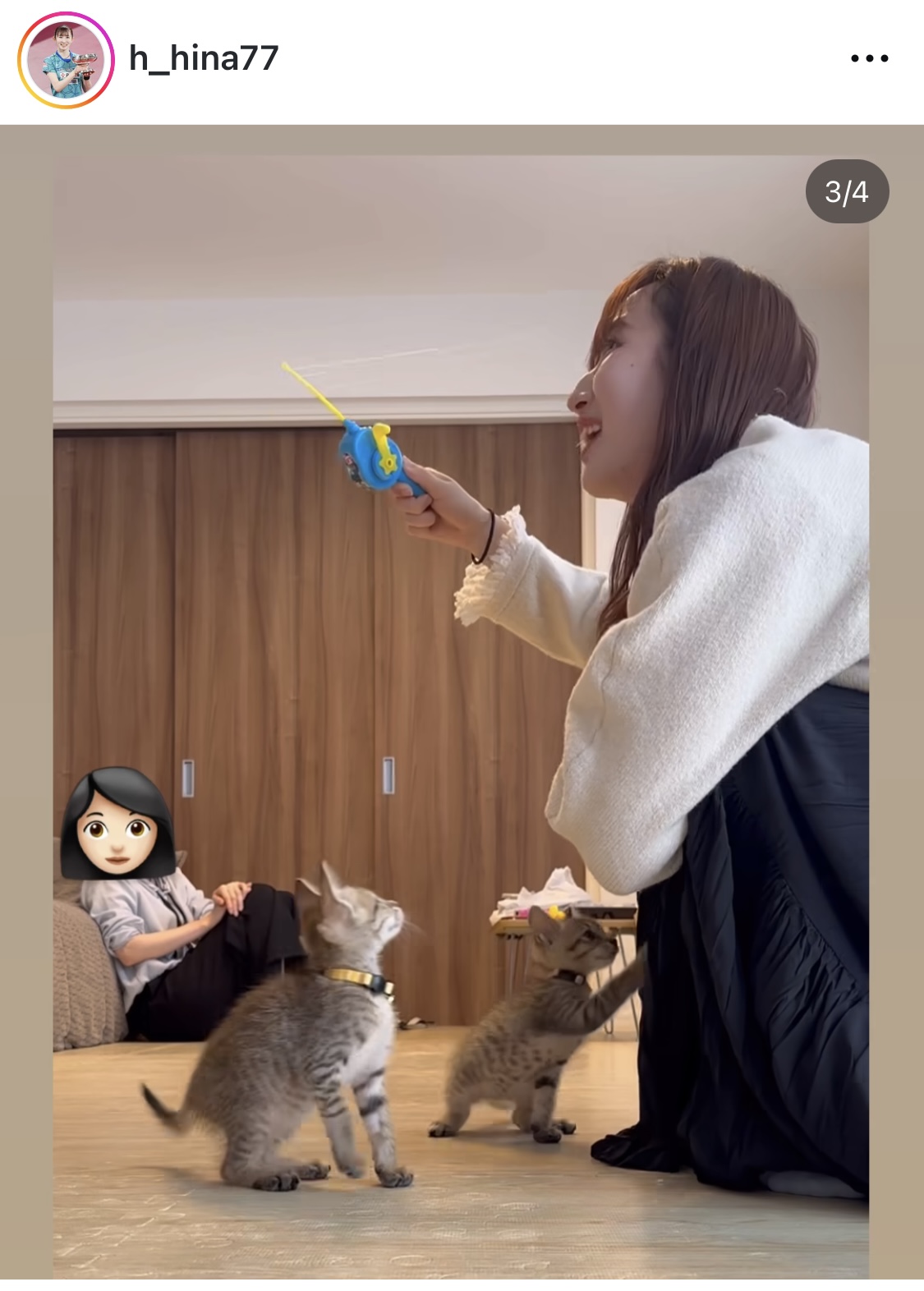 早田ひなインスタグラムから