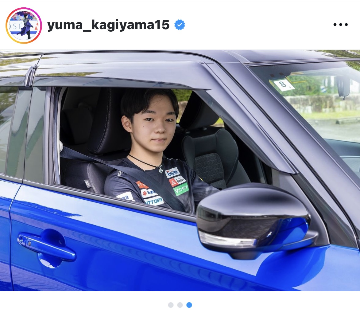 鍵山優真のインスタグラムから