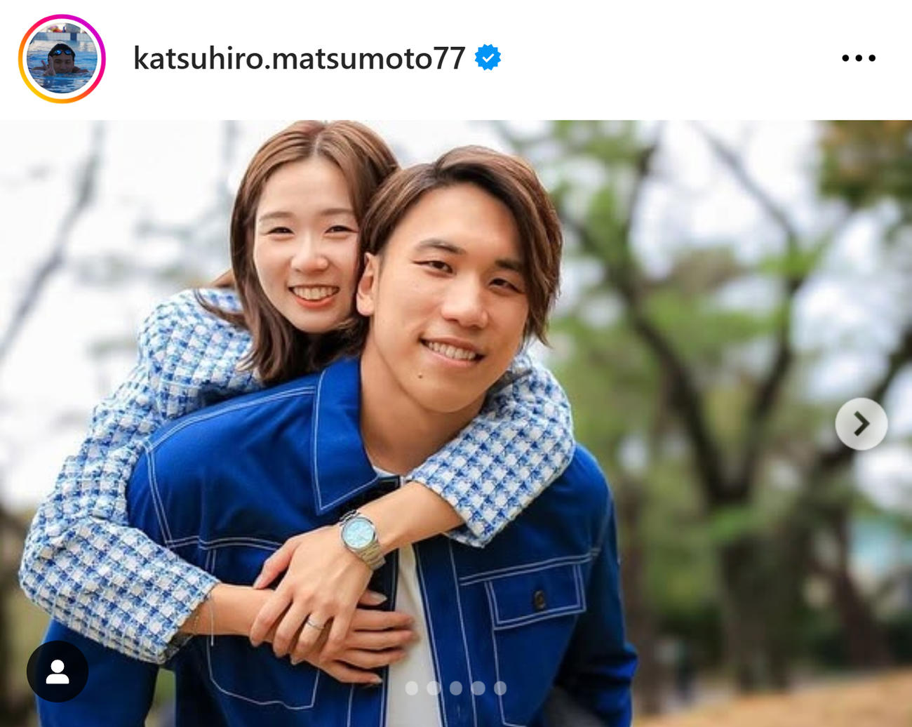 松元克央のインスタグラムから