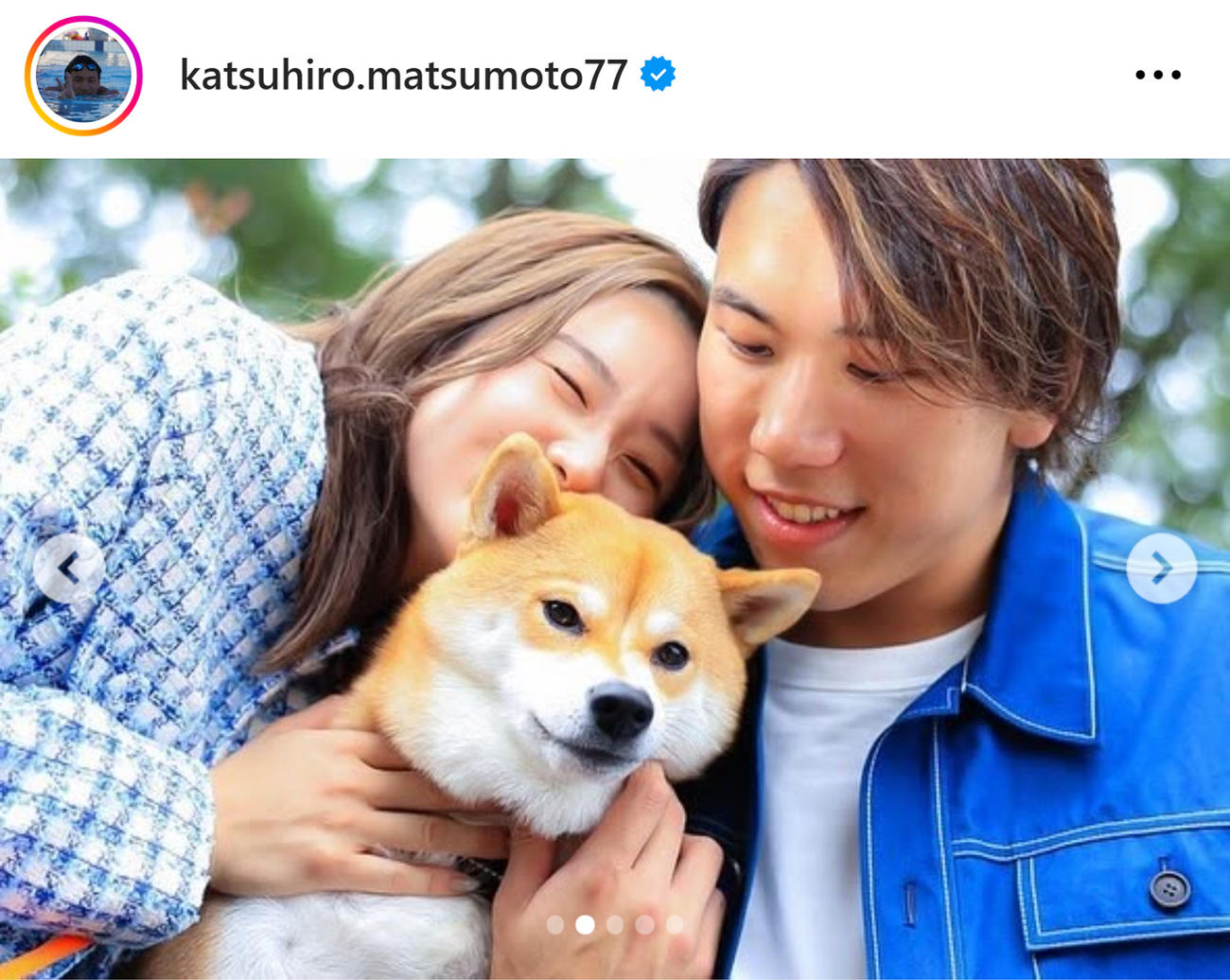 松元克央のインスタグラムから