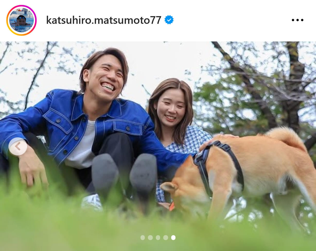 松元克央のインスタグラムから