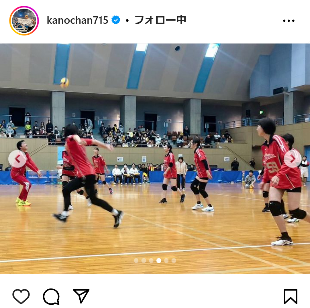 狩野舞子さんのインスタグラムから