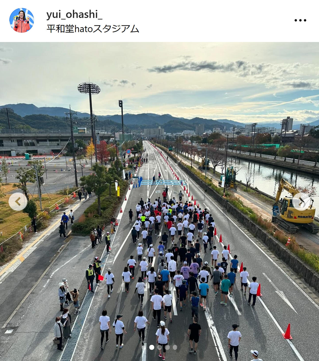 大橋悠依さんのインスタグラムから