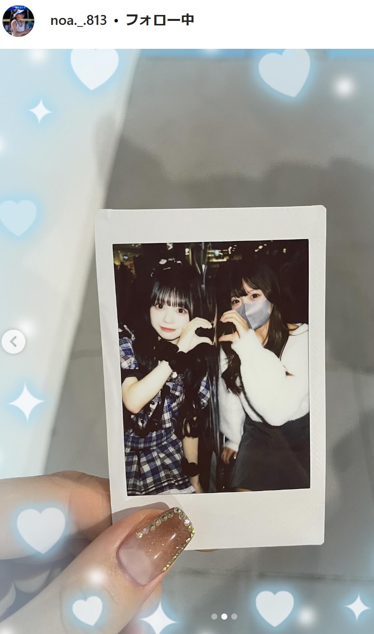 衣笠乃愛のインスタグラムから
