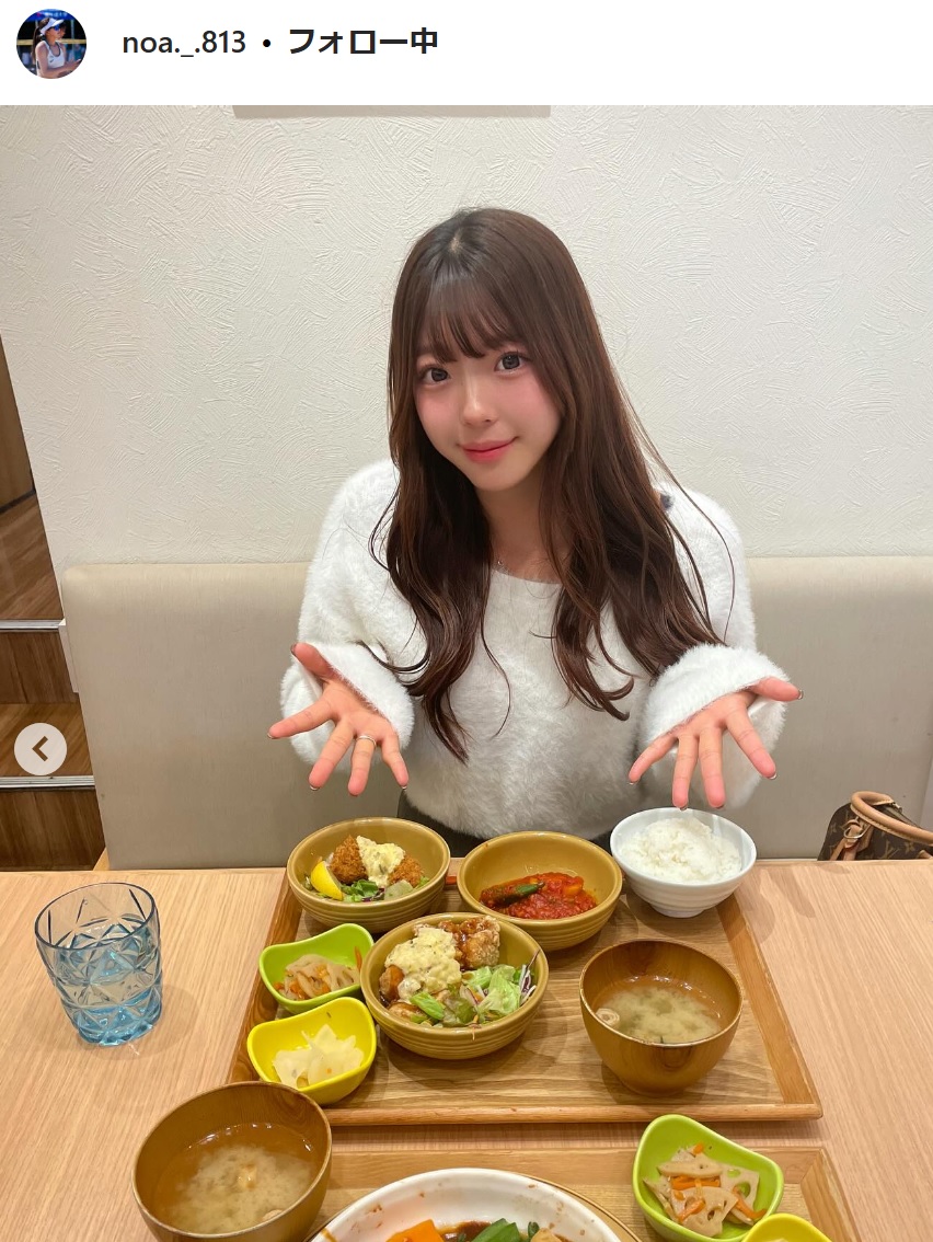 衣笠乃愛のインスタグラムから