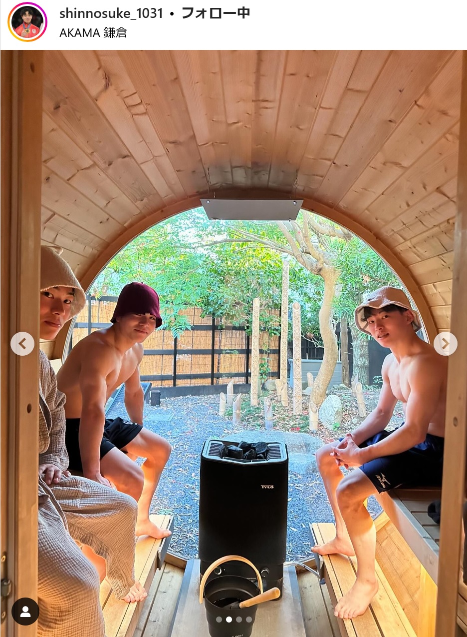 岡慎之助のインスタグラムから