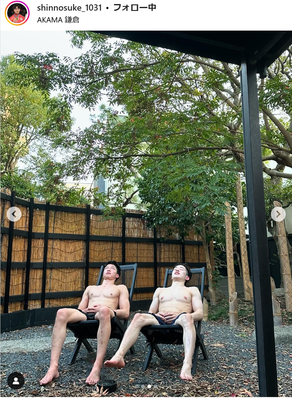岡慎之助のインスタグラムから