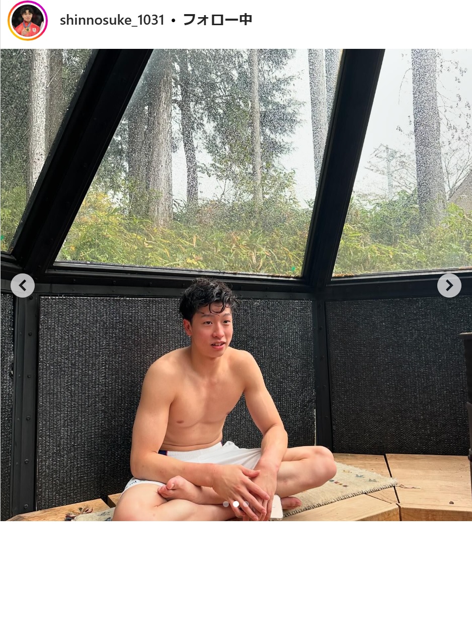 岡慎之助のインスタグラムから