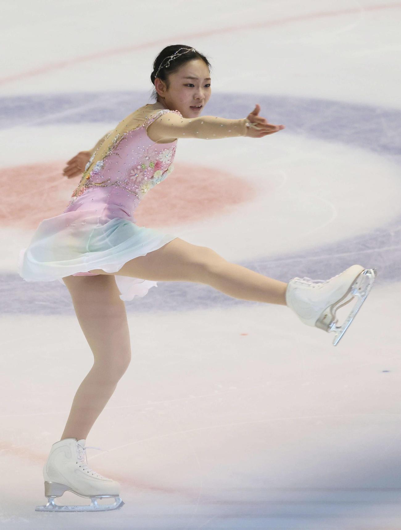 ジュニア女子ショートプログラム　和田薫子（撮影・加藤孝規）