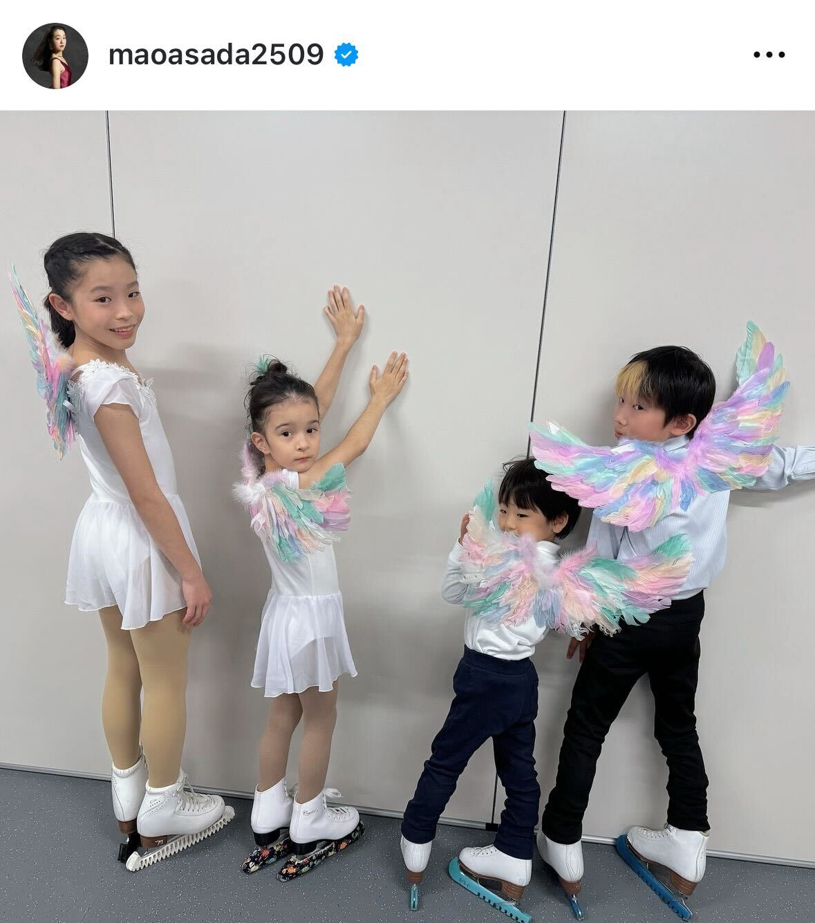 浅田真央のインスタグラムから