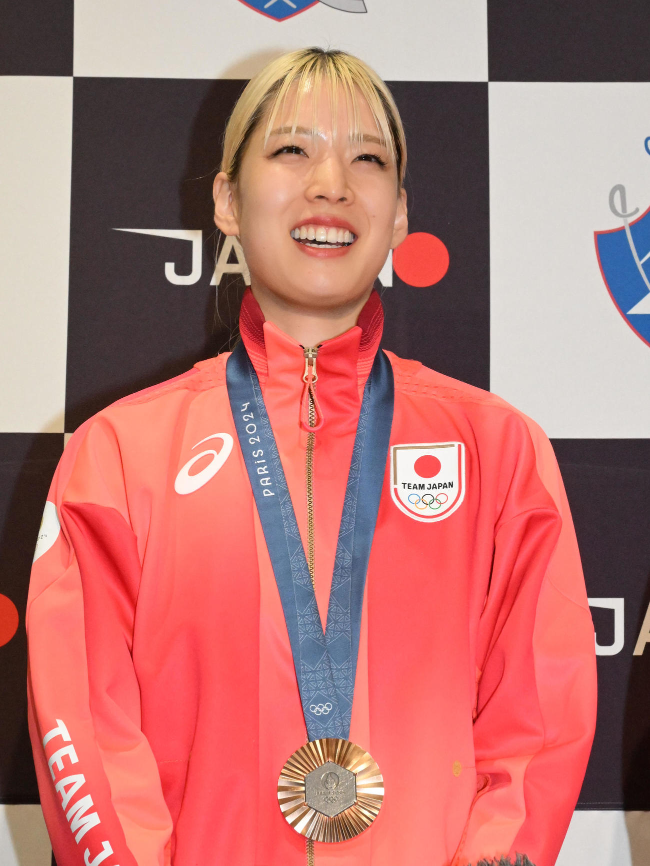 江村美咲＝（2024年8月7日撮影）