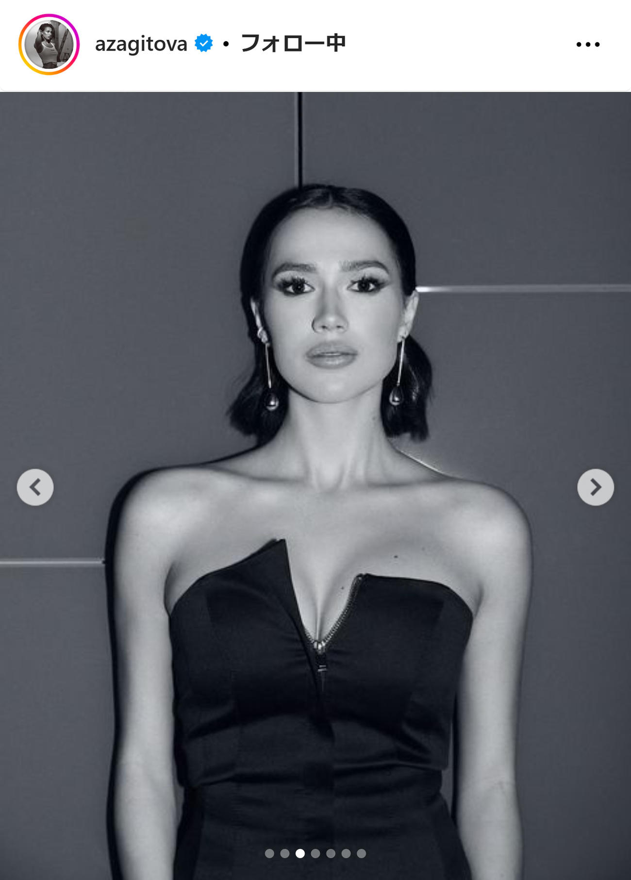 ザギトワのインスタグラムから