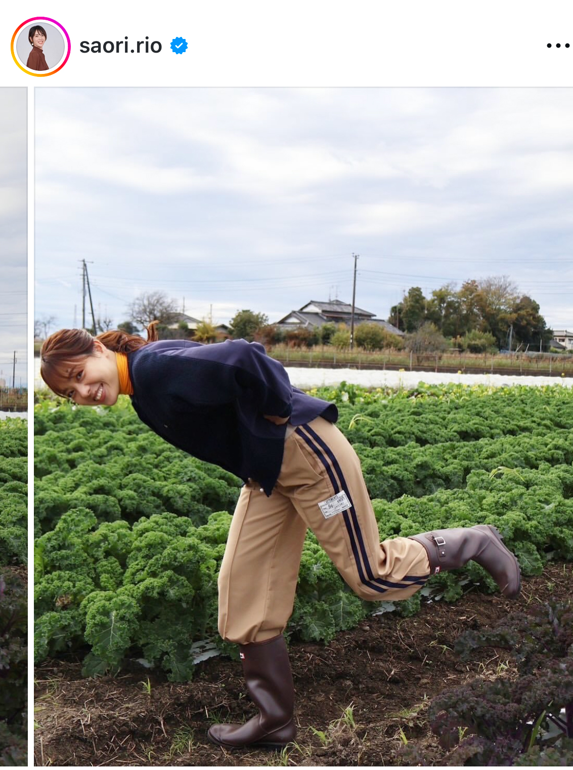 迫田さおりさんのインスタグラムから