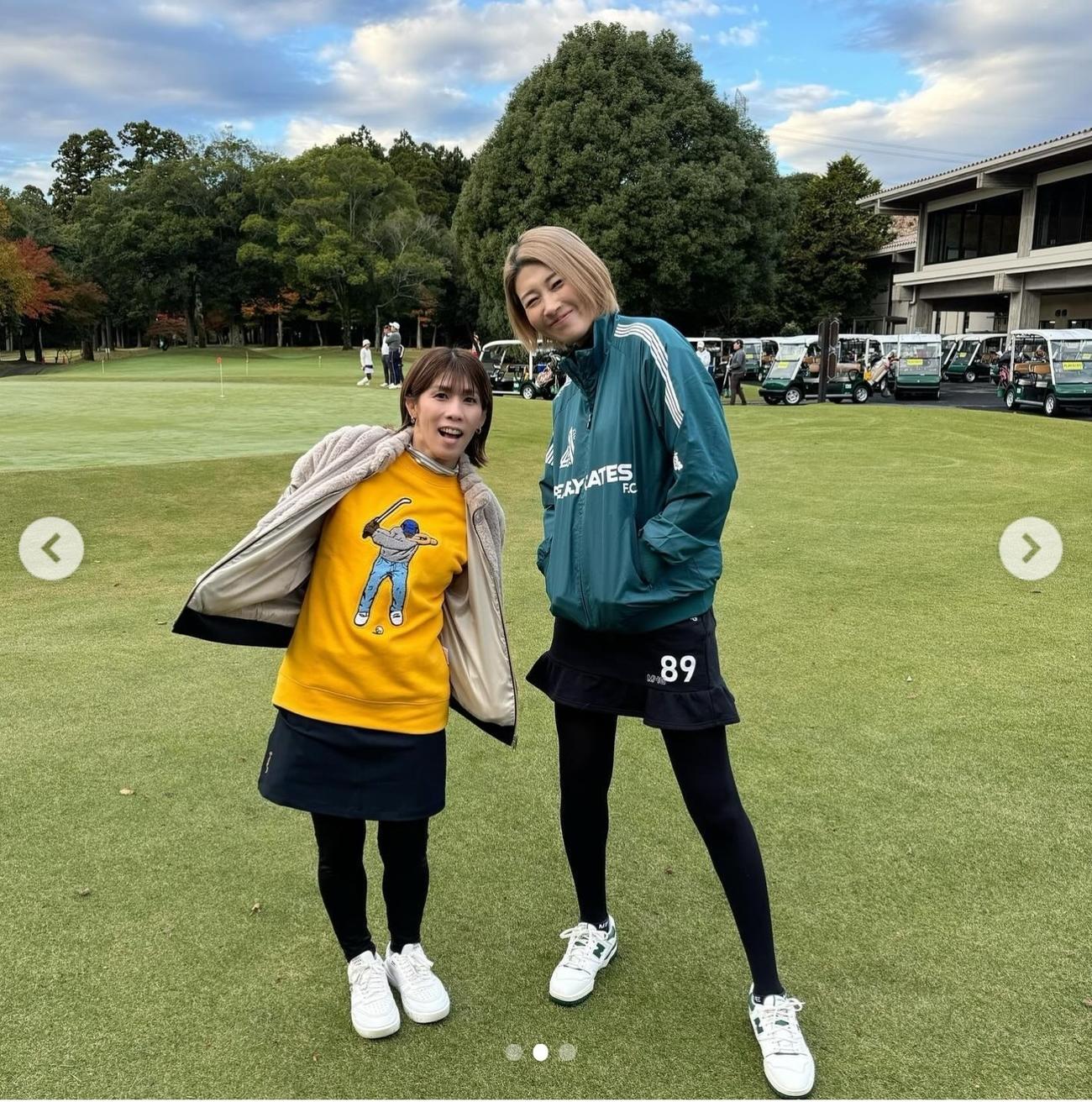 狩野舞子さんのインスタグラムから