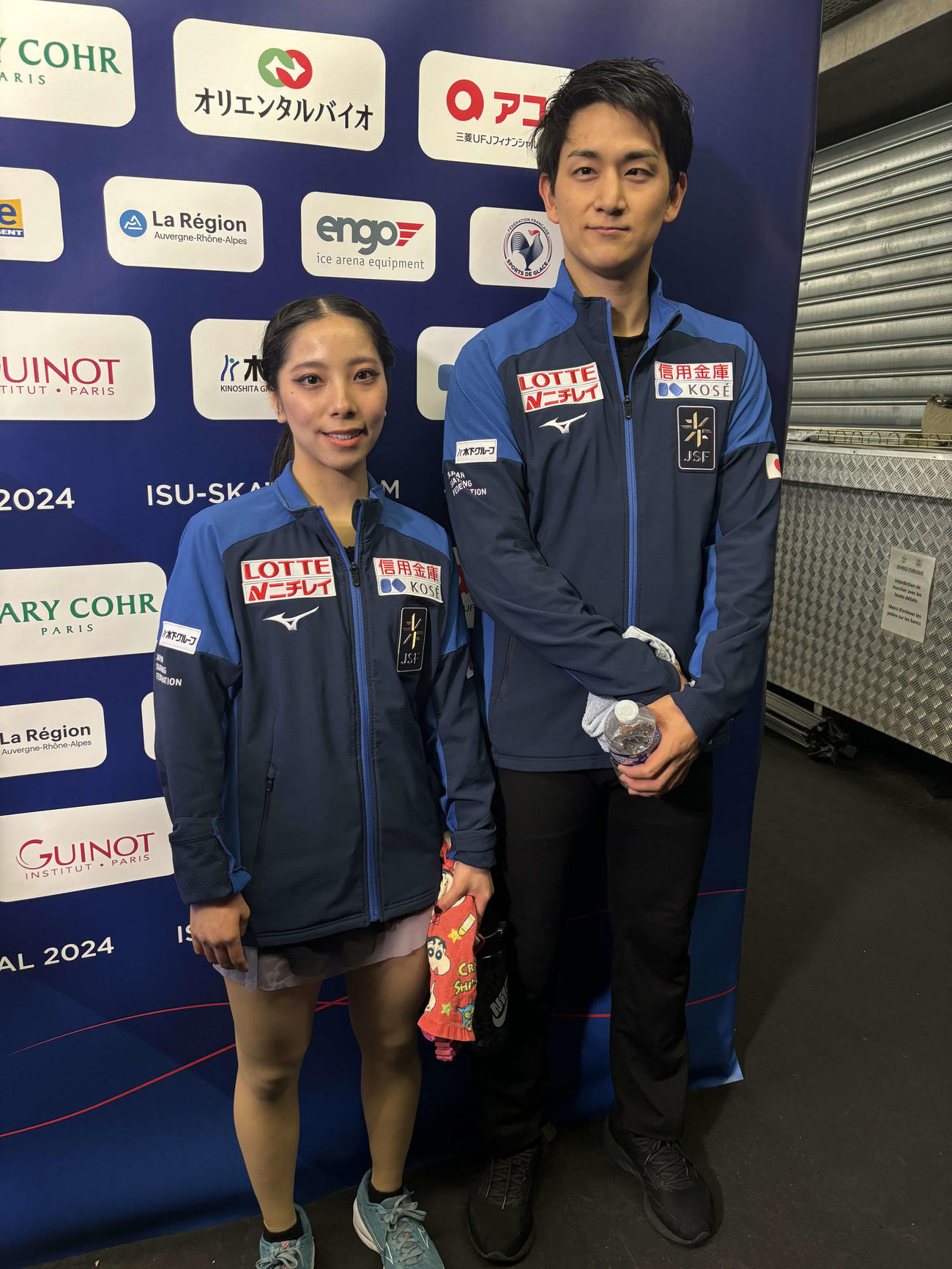 SPで2位発進した三浦、木原組