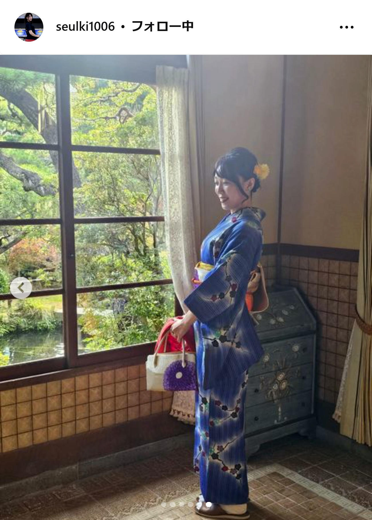 キム・スルギのインスタグラムから