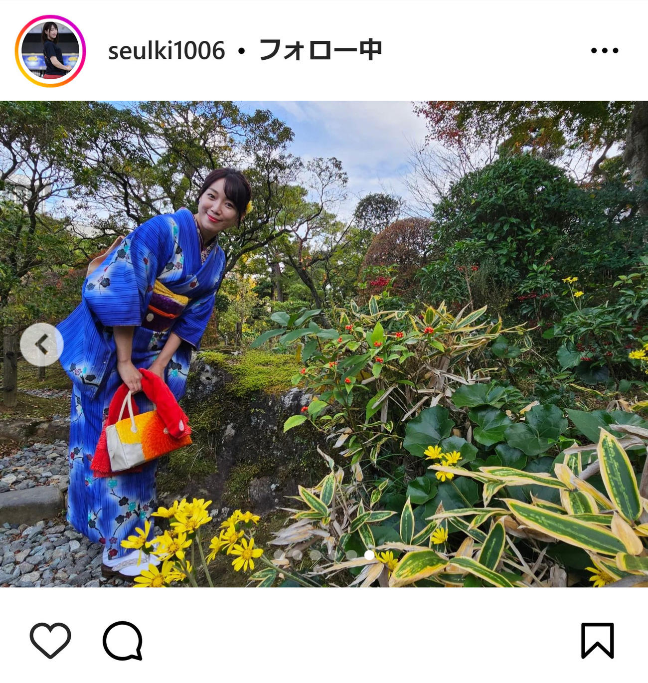 キム・スルギのインスタグラムから