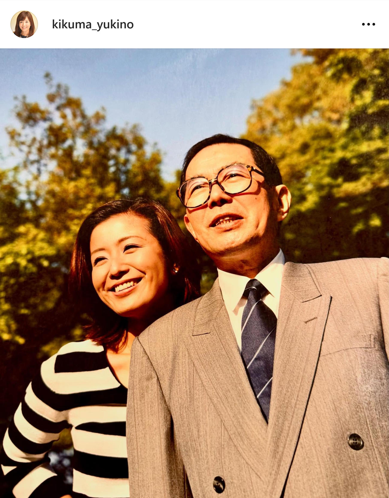 菊間千乃氏のインスタグラムから