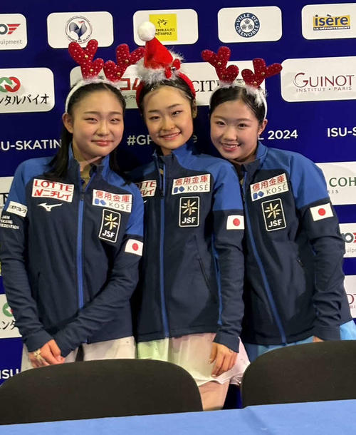 フィギュア】日本初の表彰台独占「みんなで一緒に」島田麻央V3、和田