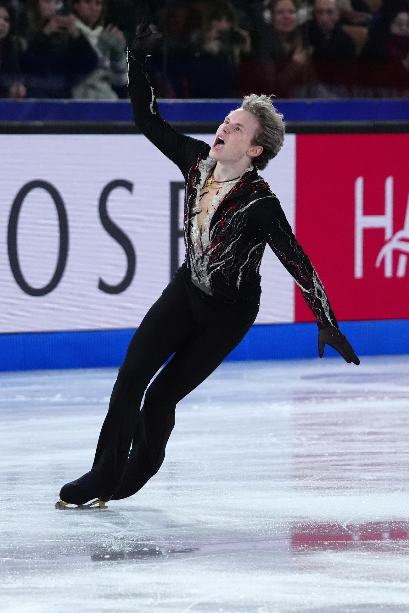 GPファイナル　男子フリー　演技するイリア・マリニン（撮影　パオロ・ヌッチ）