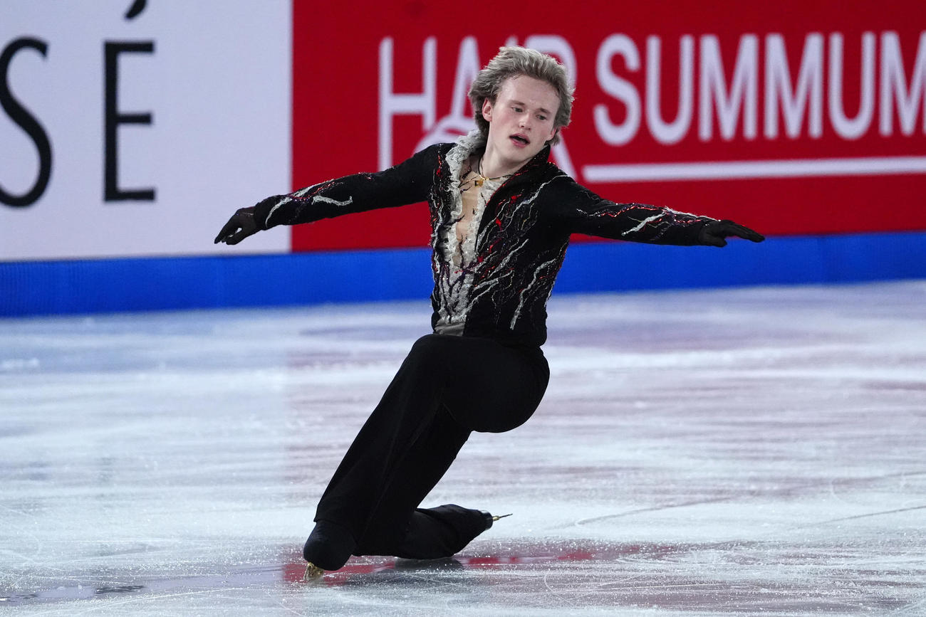 GPファイナル　男子フリー　演技するイリア・マリニン（撮影　パオロ・ヌッチ）