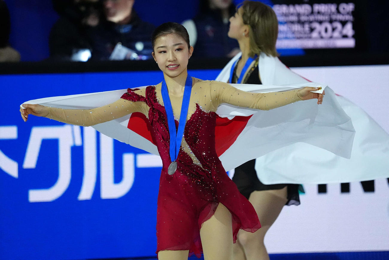 女子2位の千葉（撮影・パオロ　ヌッチ）