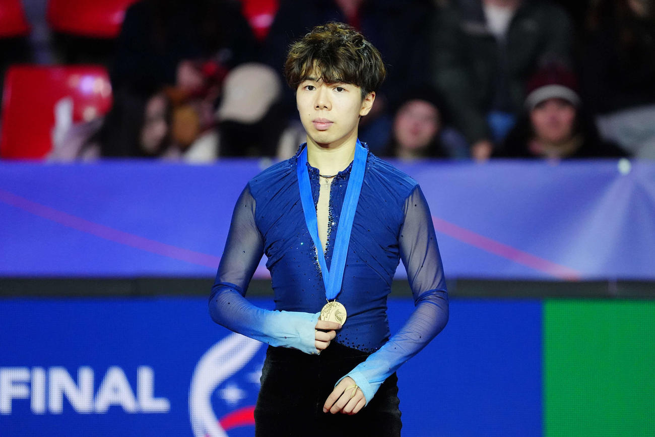 男子3位の佐藤（撮影・パオロ　ヌッチ）