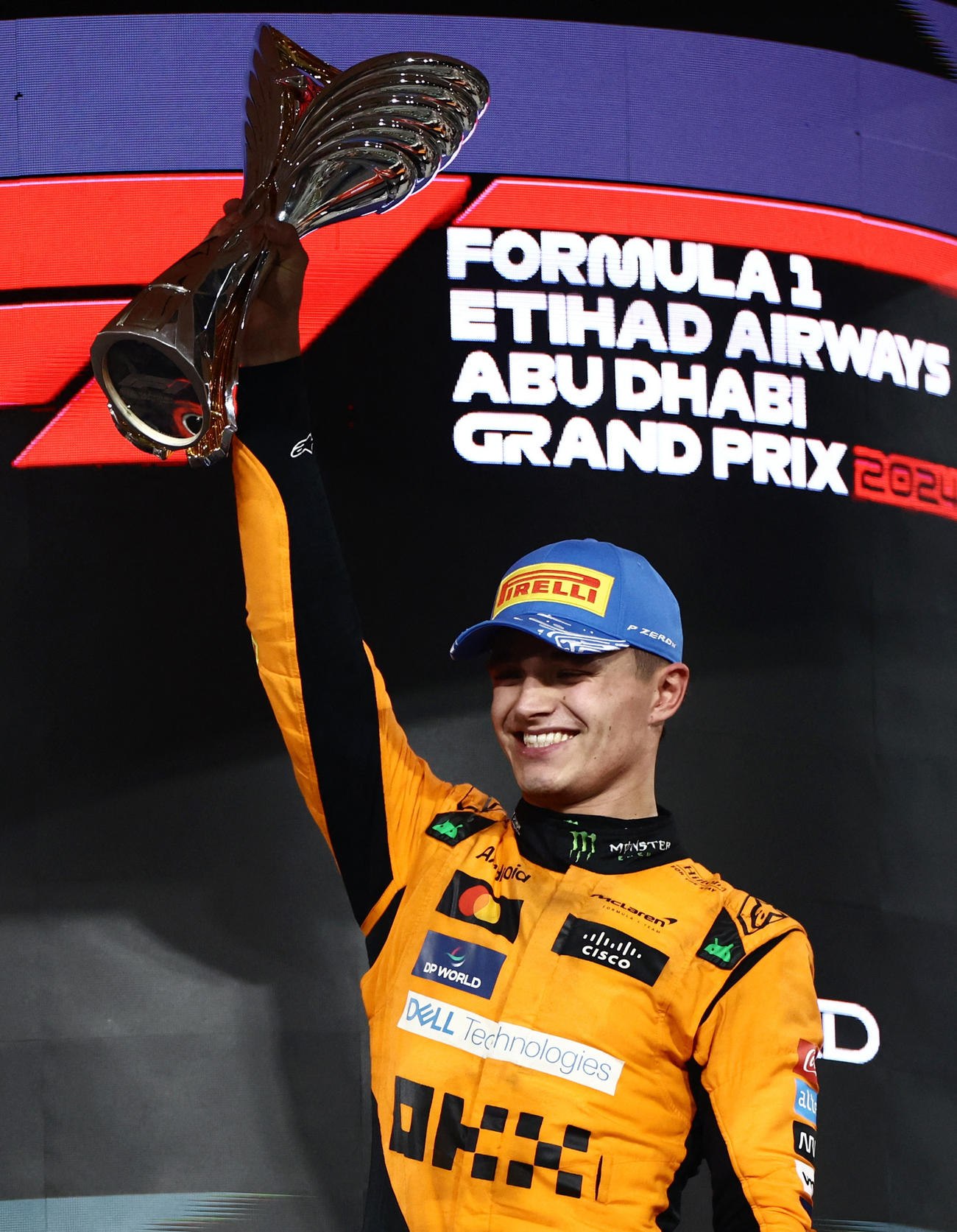 ポールトゥーウィンで今季4勝目をマクラーレンのランド・ノリス（ロイター）