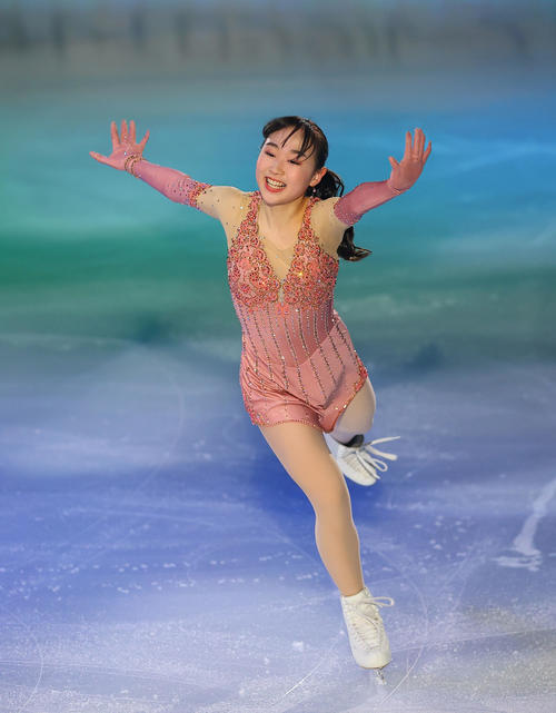 写真特集】島田麻央、櫛田育良、中田 璃士が演技で氷上彩る
