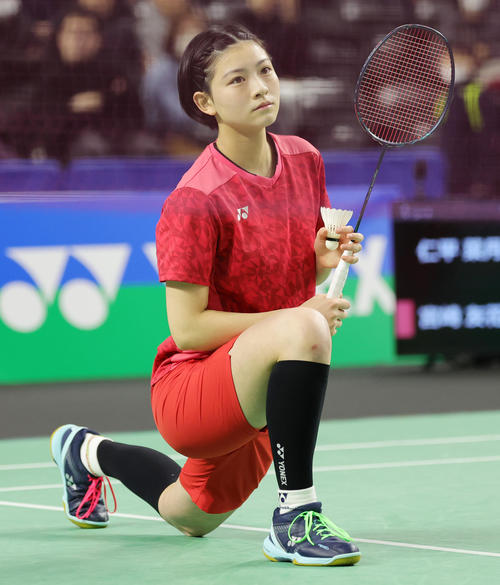 バドミントン】女子高生V宮崎友花、卓球とテニスの間をとって競技開始