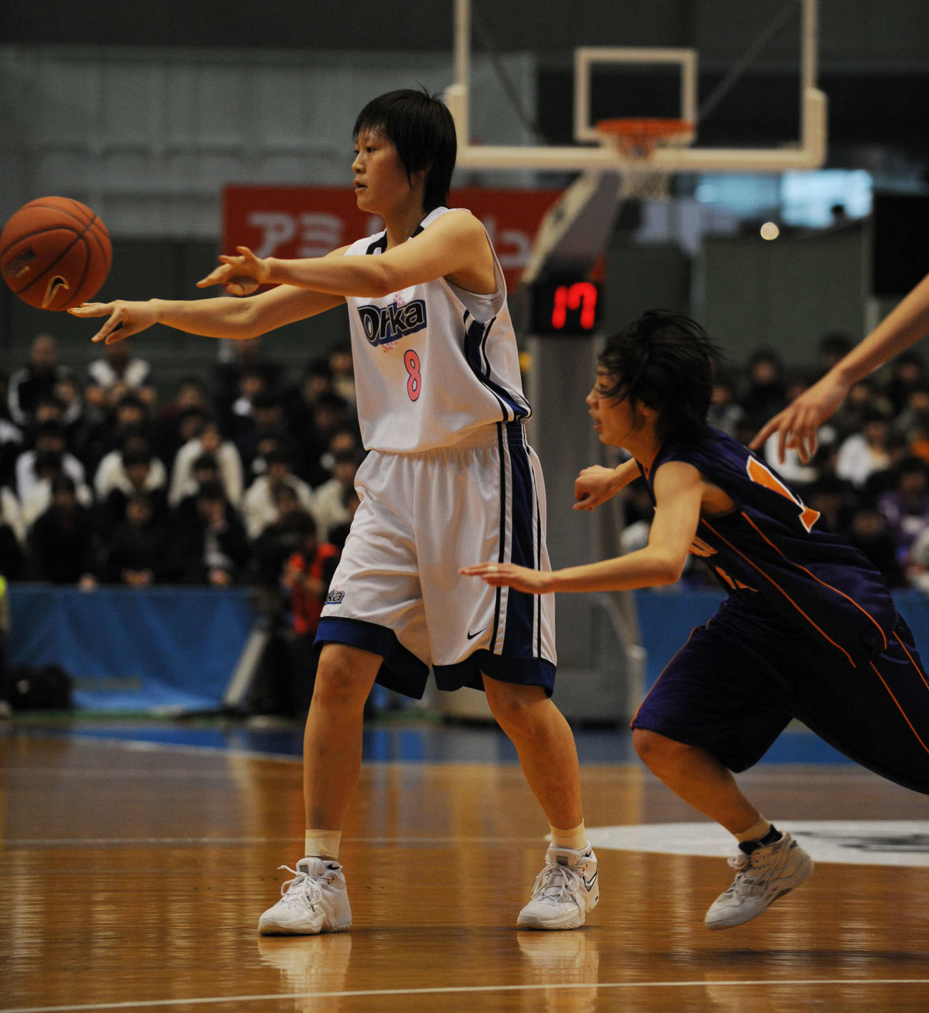 桜花学園時代の高田真希（07年12月撮影）