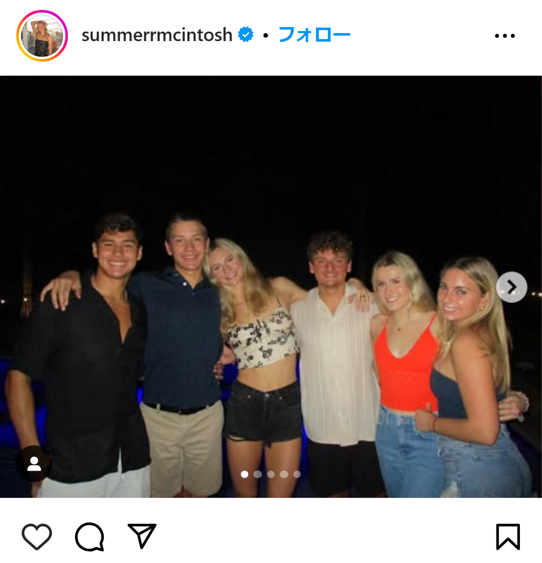 マッキントッシュのインスタグラムから