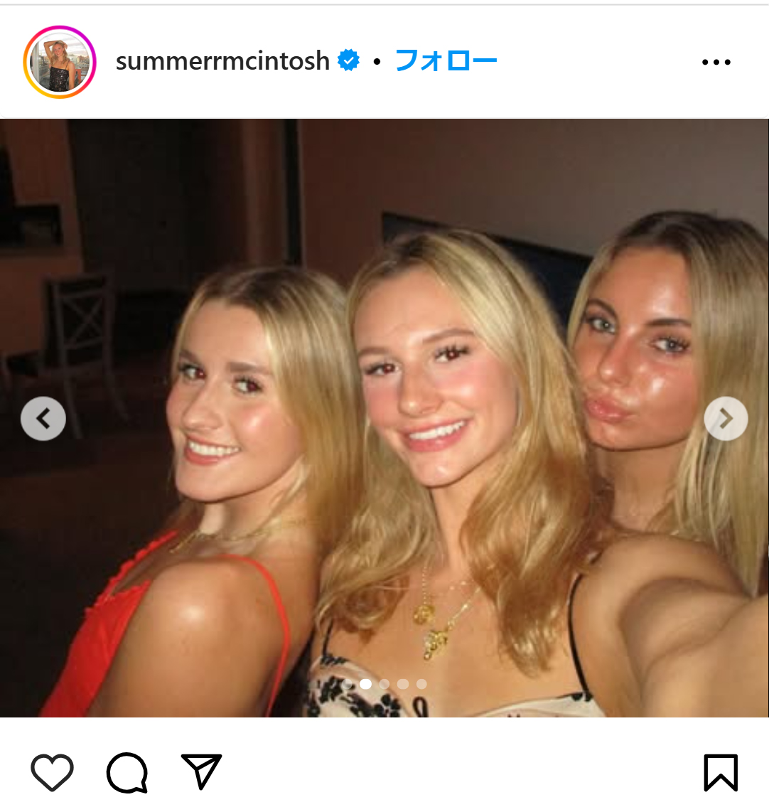 マッキントッシュのインスタグラムから