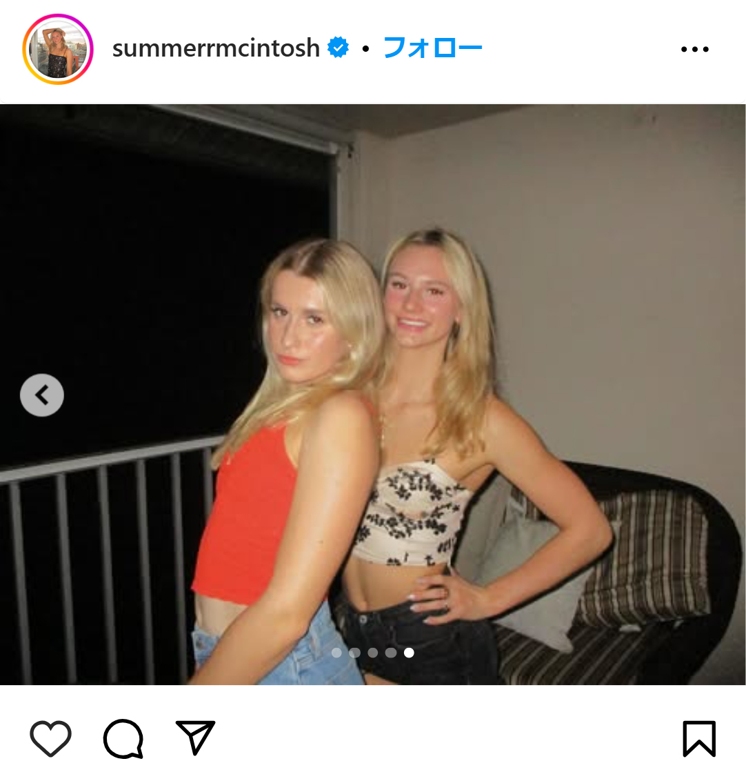 マッキントッシュのインスタグラムから