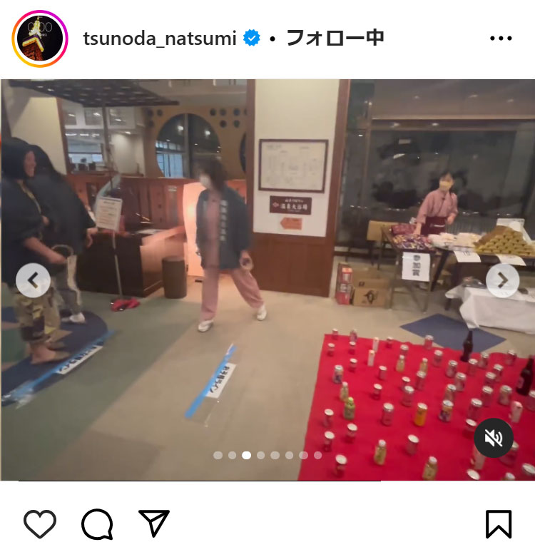 角田夏実のインスタグラムから