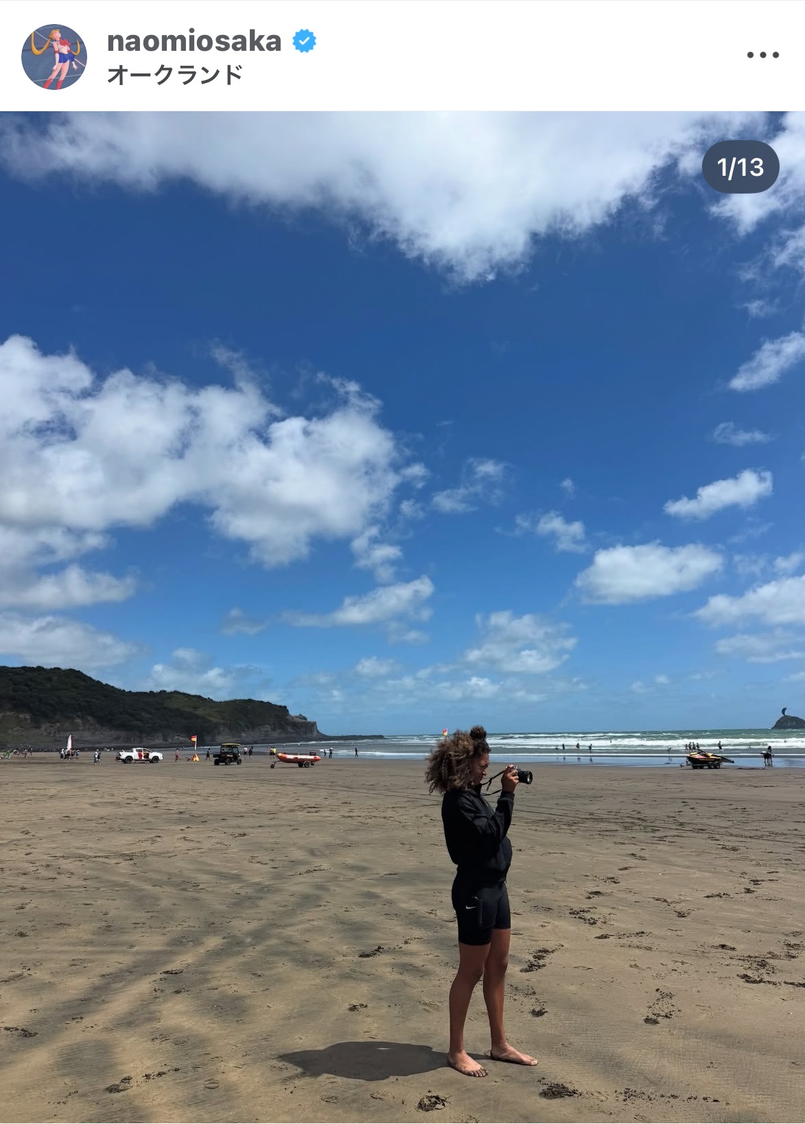 大坂なおみのインスタグラムから