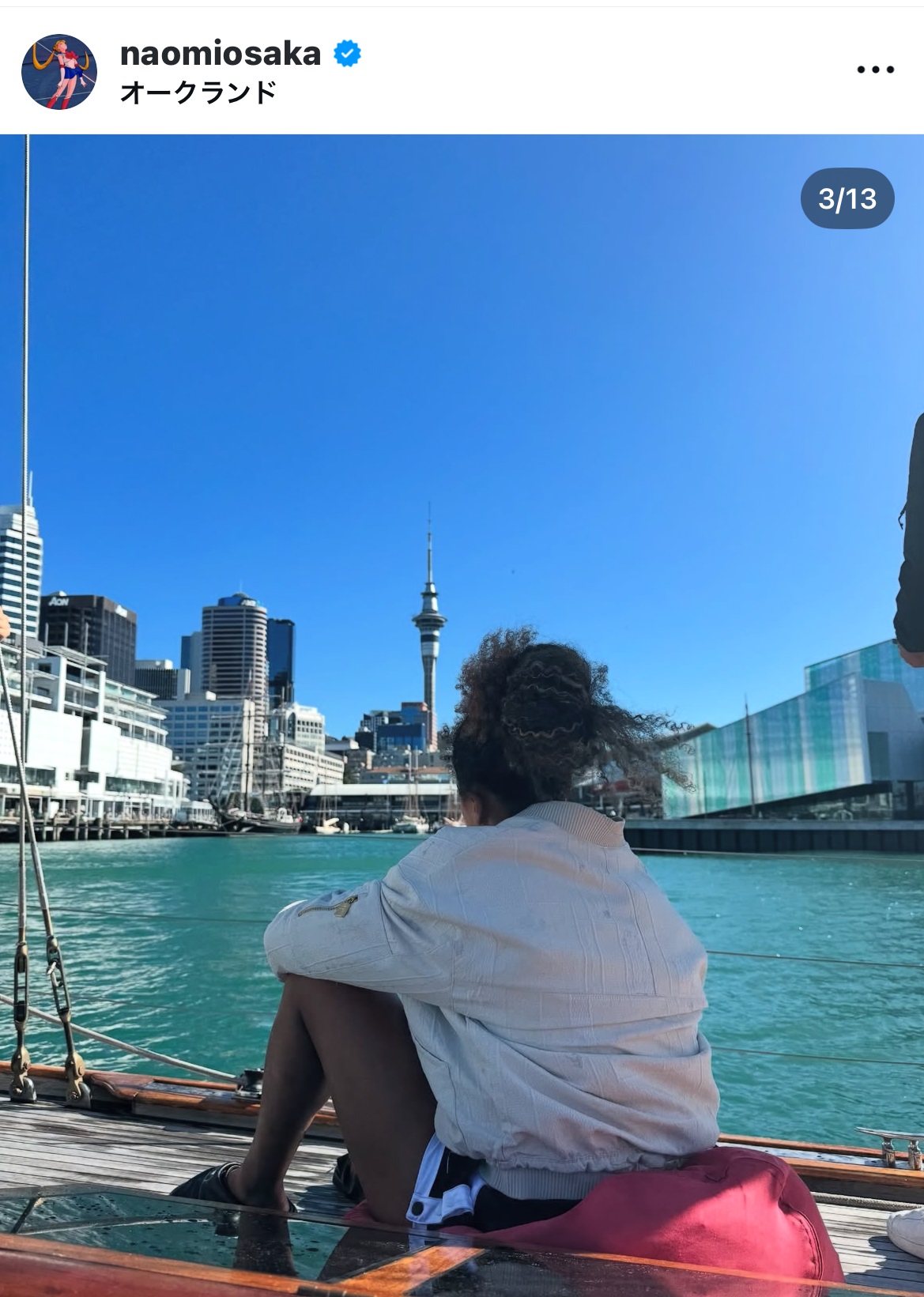 大坂なおみのインスタグラムから