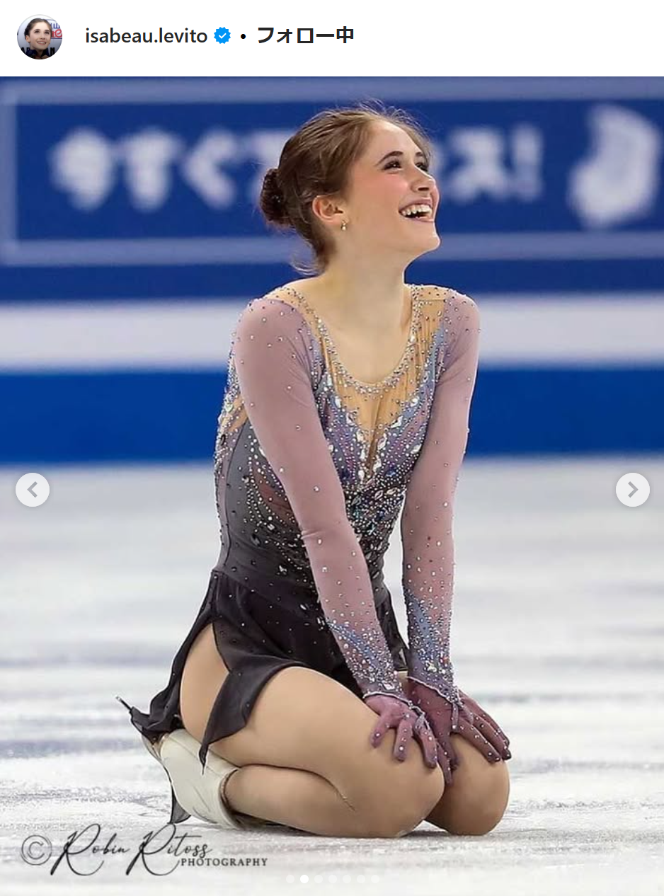 イザボー・レビトのインスタグラムから