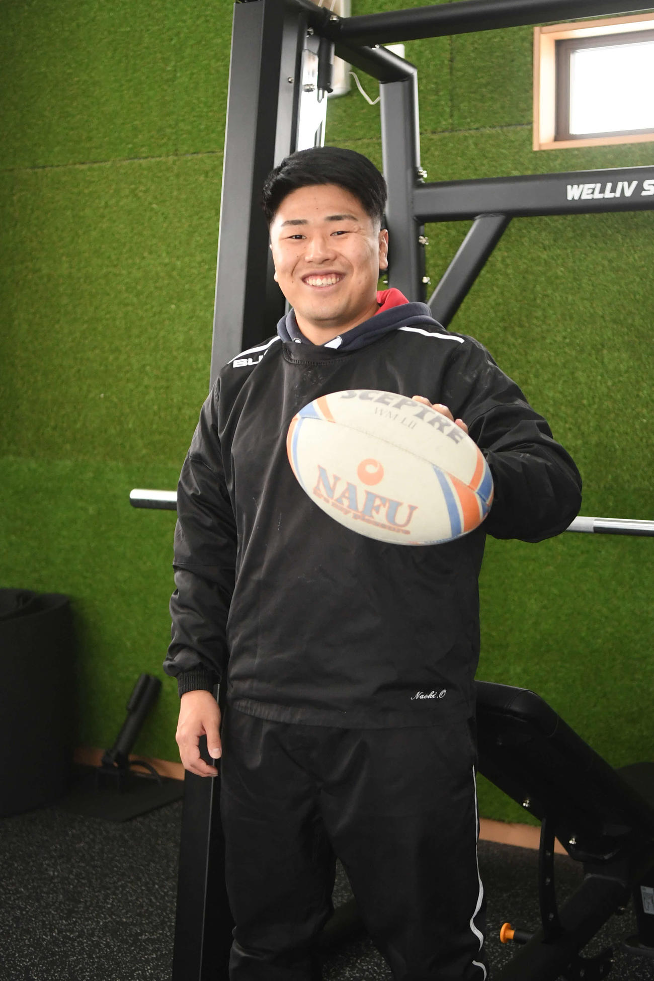 三菱重工長崎でラグビーを続ける尾沼