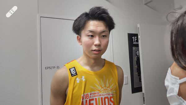 U18オールスター戦で活躍した宇都宮初のユース育成枠選手・田中大貴（撮影・沢田啓太郎）