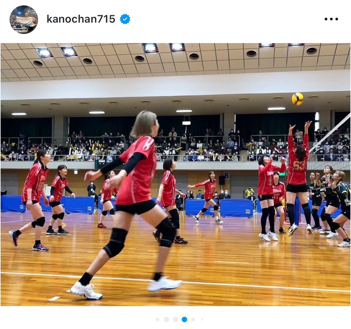 狩野舞子のインスタグラムから